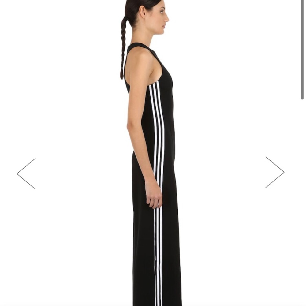 ADIDAS ORIGINALS SLEEVELESS VISCOSE BLEND JUMPSUIT
